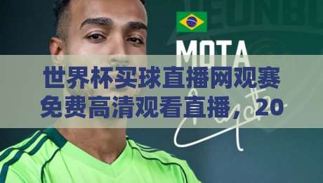 世界杯买球直播网观赛免费高清观看直播,2026年球迷必收的四大观赛攻略