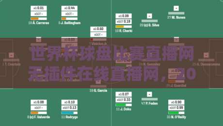 世界杯球盘比赛直播网无插件在线直播网,2026年看球新姿势!