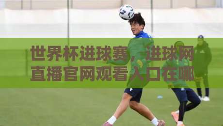 世界杯进球赛，进球网直播官网观看入口在哪？2026观赛指南来了！
