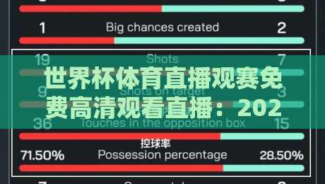 世界杯体育直播观赛免费高清观看直播：2026观赛攻略（世界杯体育直播观赛免费高清观看直播）