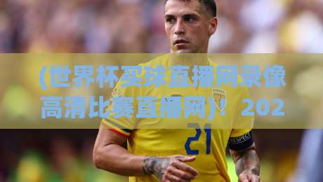 (世界杯买球直播网录像高清比赛直播网)！2026年世界杯观赛指南：如何用高清直播网看球不卡顿？