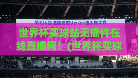 世界杯买球站无插件在线直播网！(世界杯买球站) 2026观赛新体验
