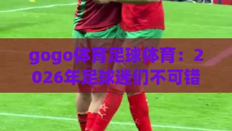 gogo体育足球体育:2026年足球迷们不可错过的平台升级