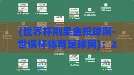 (世界杯刚果金投球网-世俱杯体育足球网):2026年球迷必看的三个冷门宝藏功能 (世界杯刚果金投球网-世俱杯体育足球网):2026年球迷必看的三个冷门宝藏功能